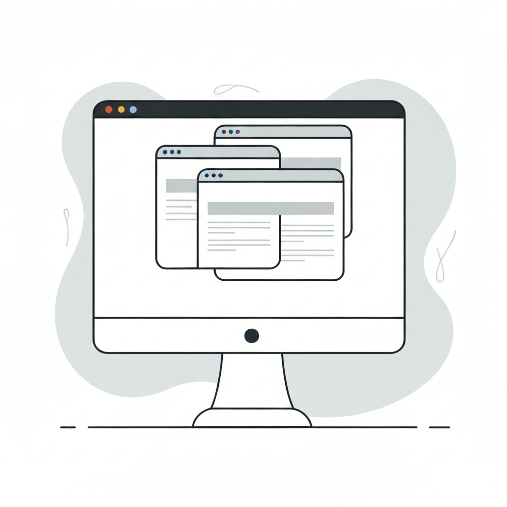 Illustration of AI-generated content homogenization