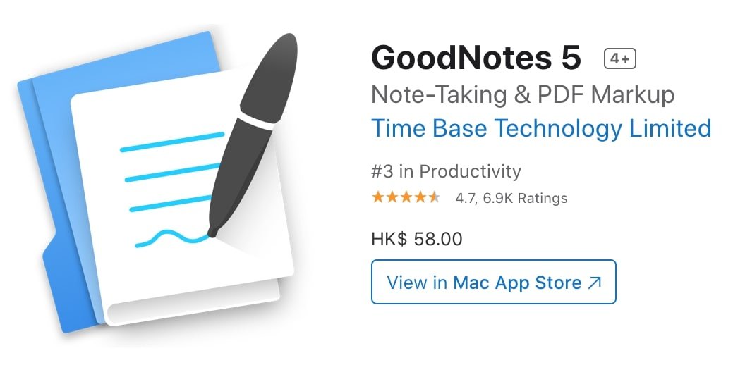 GoodNotes App