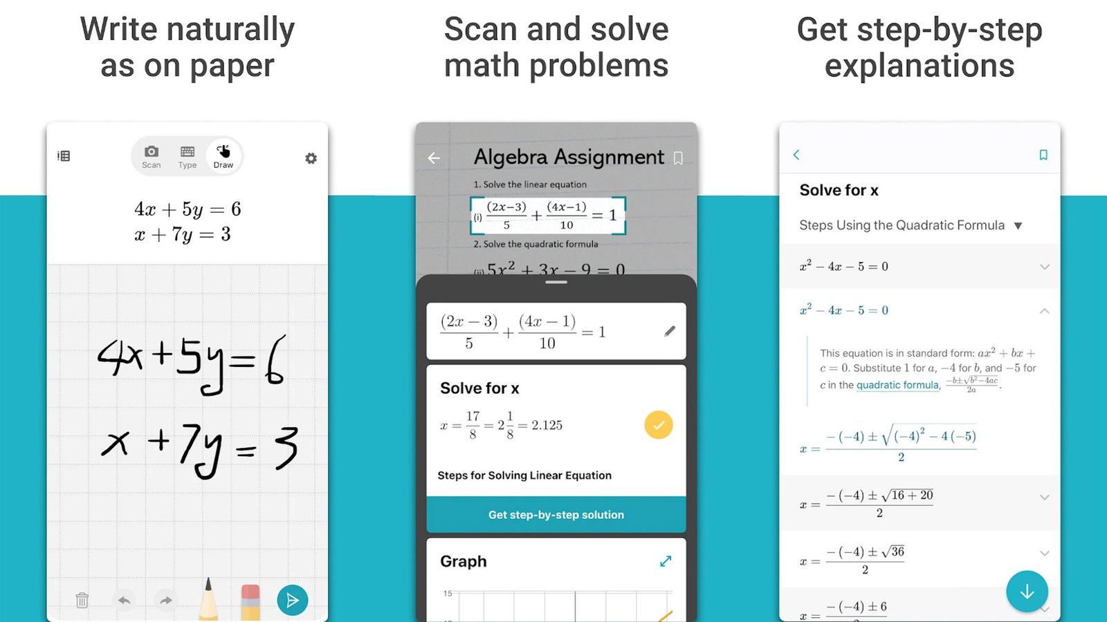 MS Math Solver App